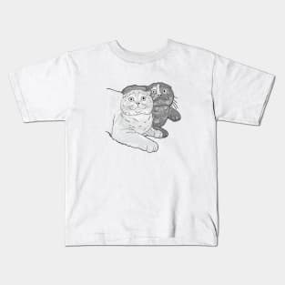 Cleo and Jack B&W Kids T-Shirt